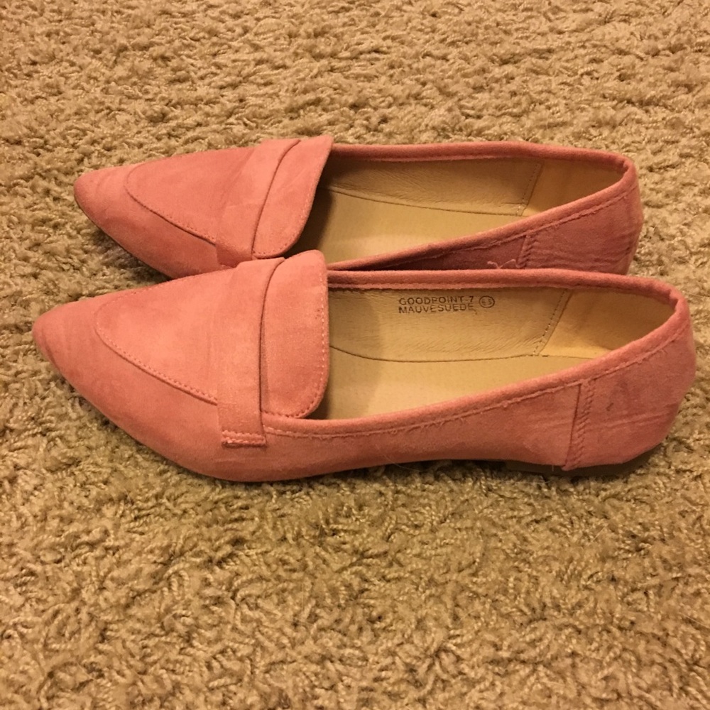 Pink flats - fits like 6